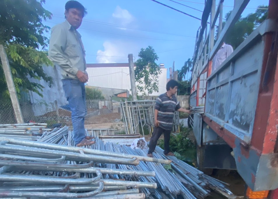 Quy trình cho thuê giàn giáo tại Ngũ Hành Sơn của Quang Phúc